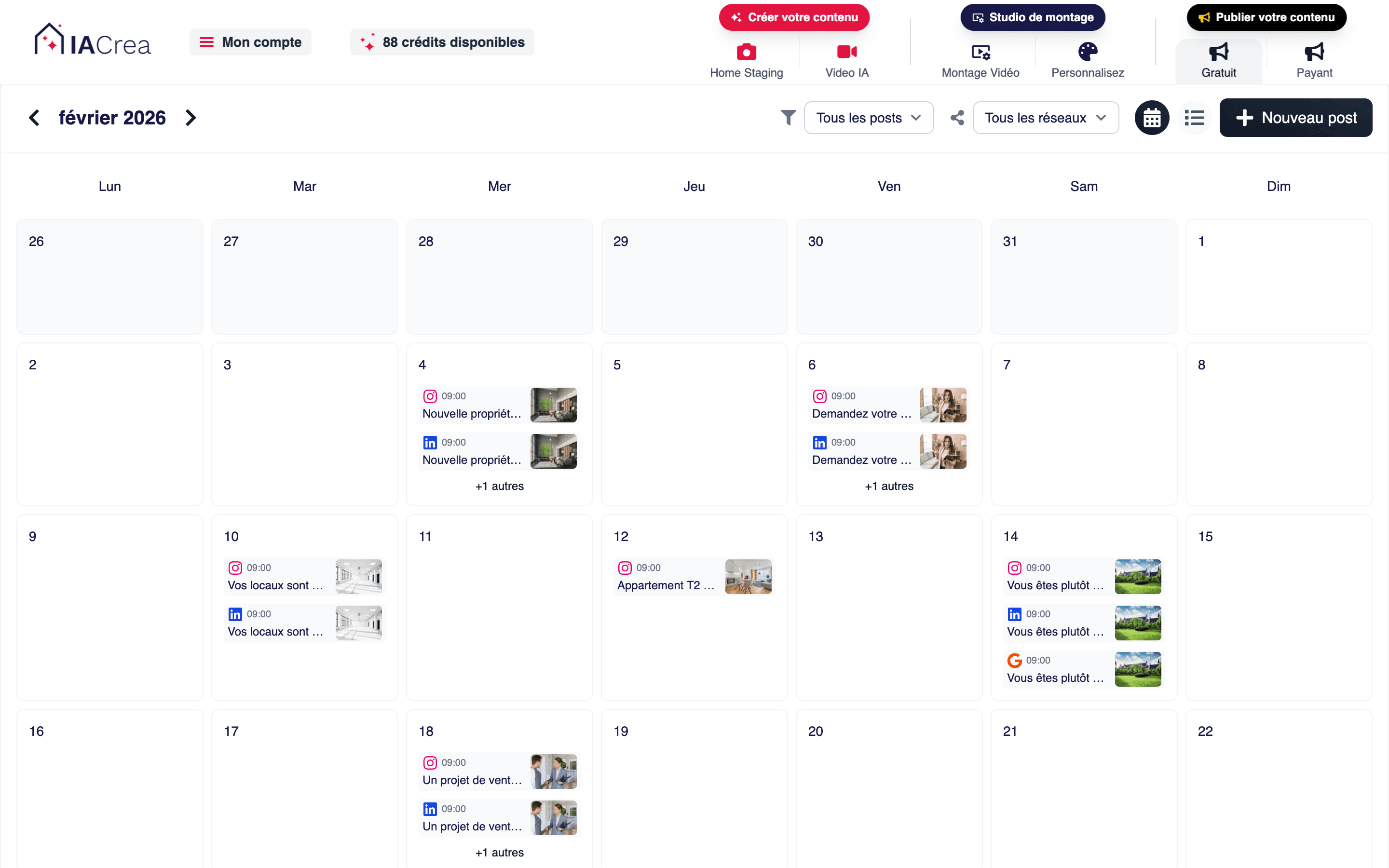Post Scheduling & Multi-Platform Publishing