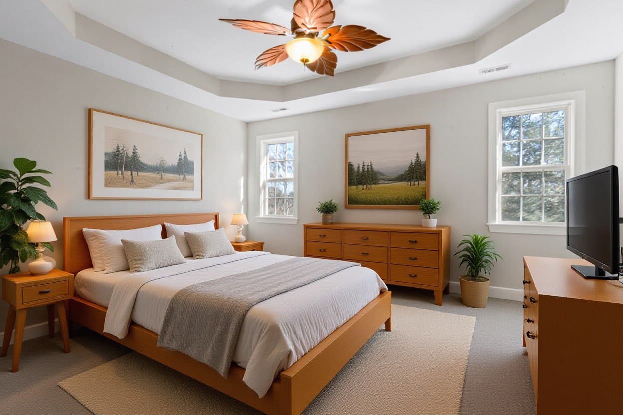 Virtual projection home staging IACrea