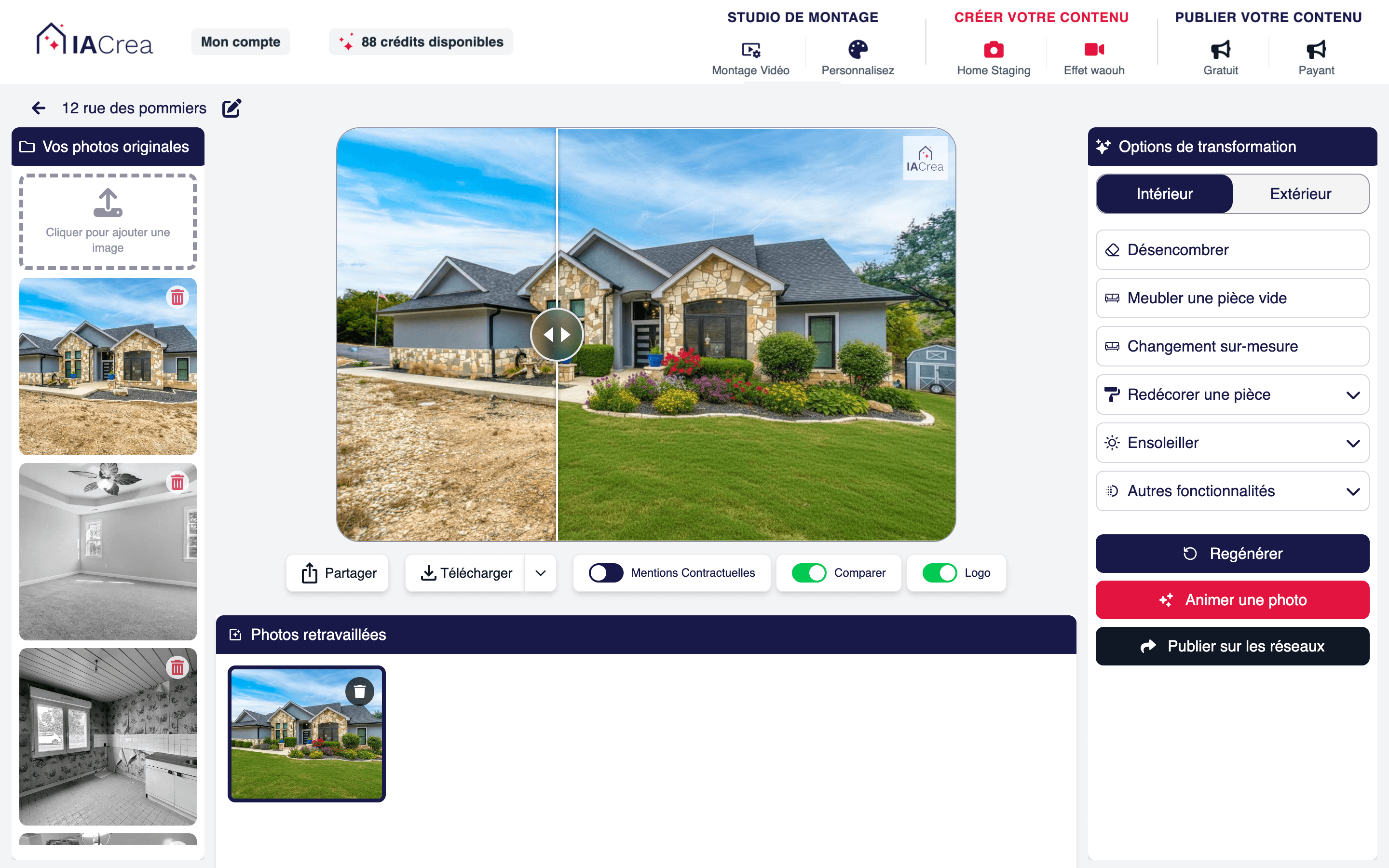 Retocar las fotos: redecorar, iluminar, despejar...