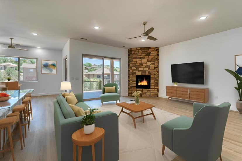 Proposition d'ameublement d'un salon